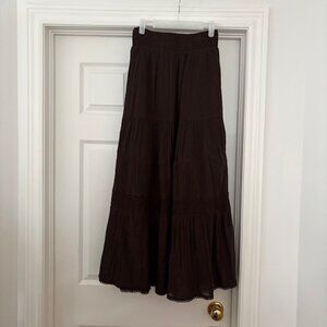 Aerie Boho Maxi Skirt